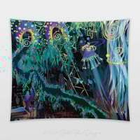 Image 1 of Cotton Tapestry - Envision - Crystal Cavern (Right)