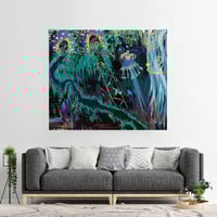 Image 2 of Cotton Tapestry - Envision - Crystal Cavern (Right)