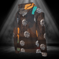 Image 4 of Zip Hoodie Quand La terre explose 