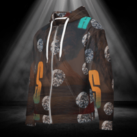 Image 3 of Zip Hoodie Quand La terre explose 