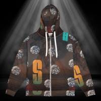 Image 1 of Zip Hoodie Quand La terre explose 
