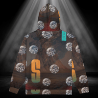 Image 2 of Zip Hoodie Quand La terre explose 