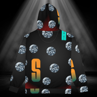 Image 2 of  Zip Hoodie Brille dans l'ombre 