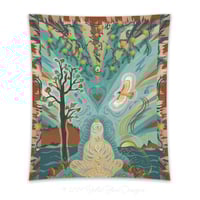 Image 1 of Cotton Tapestry - Reflecting