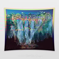 Image 1 of Cotton Tapestry - Envision - The Waterfall