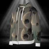Image 4 of Zip Hoodie Quand Le ciel s'embrase
