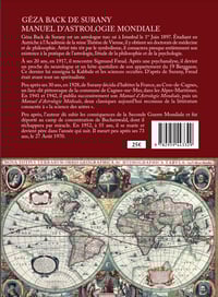 Image 3 of GÉZA BACK DE SURANY - MANUEL  D’ASTROLOGIE MONDIALE
