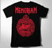 Image of Memoriam - T-Shirt -Hellfire - Red Print