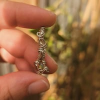 Image 5 of Opal Key - Sterling Silver Necklace Pendant