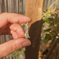 Image 4 of Opal Key - Sterling Silver Necklace Pendant