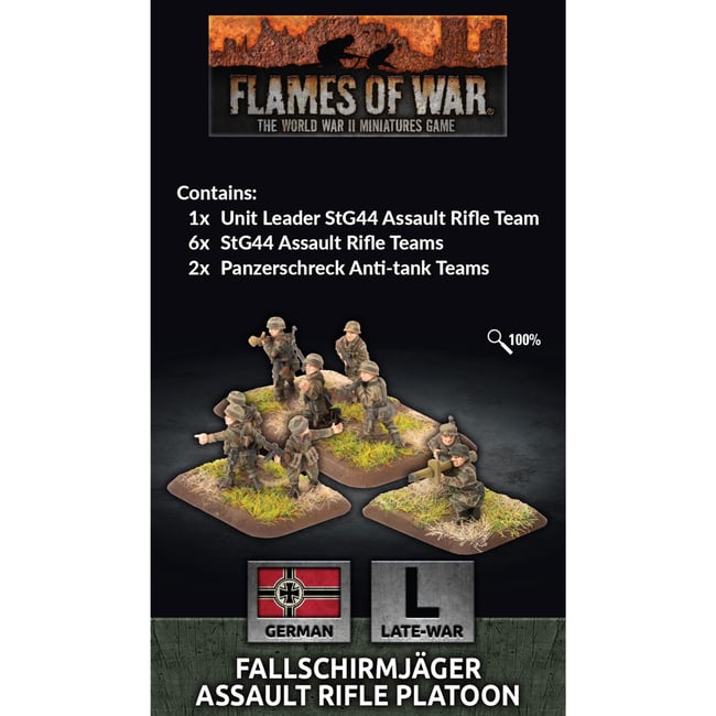 Fallschirmjager Assault Rifle Platoon (GE782)