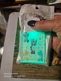 Image 2 of Sublimation light up keychain