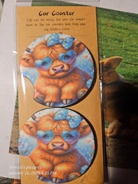 Image 2 of Sublimation car coaster