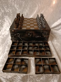 Image 2 of UNIQUE STEAMPUNK CHESS SET
