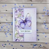 Butterfly Birthday Card