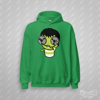 Image 1 of TAPE HEAD - GREEN - HOODIE