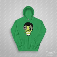 Image 3 of TAPE HEAD - GREEN - HOODIE