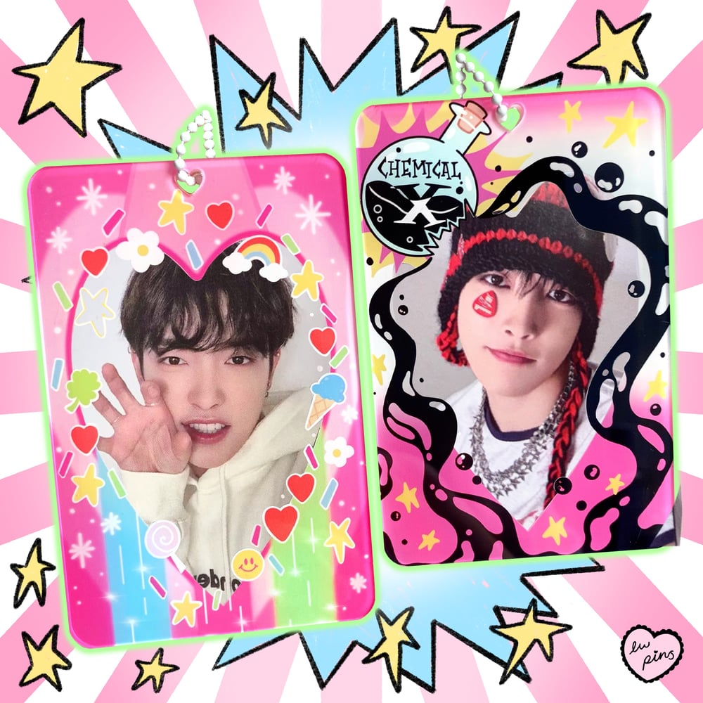 Sugar, Spice And Everything Nice & Chemical X Double Sided Acrylic Photocard Holder