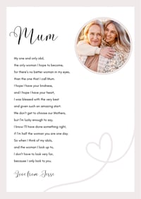 Image 1 of A letter to my mum