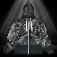 Image 1 of Zip Hoodie Reunion a la Table