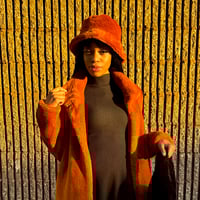 Image 2 of Deluxe Plush Bucket Hat CHESTNUT