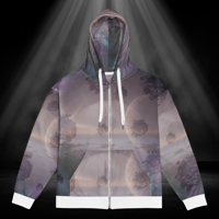 Image 1 of  Zip Hoodie seuls les audacieux avancent