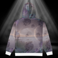 Image 2 of  Zip Hoodie seuls les audacieux avancent
