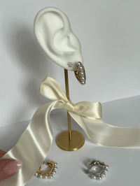 Image 5 of Pearl hoops