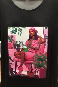 Our Pink and Green Lady of Color