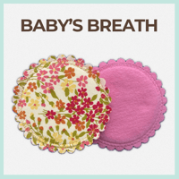 Washable Nursing Pads - Baby's Breath