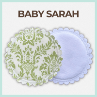 Washable Nursing Pads - Baby Sarah
