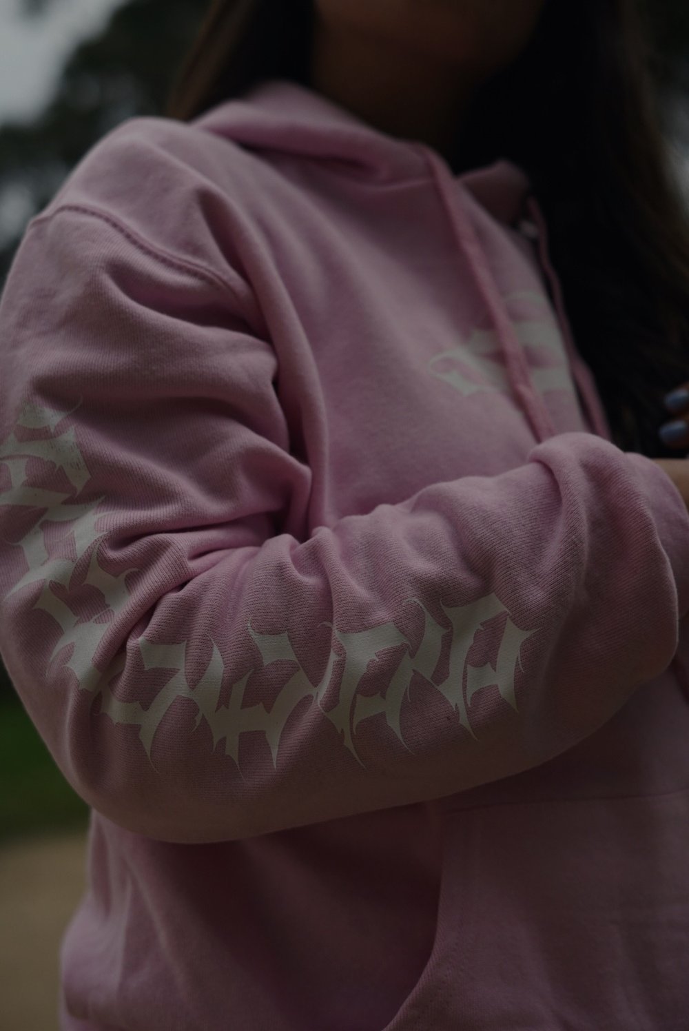 CALLIGRAFF PINK HOODIE