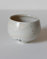 Image 2 of B - Porcelain Reduction Fired Shino Circle Cup