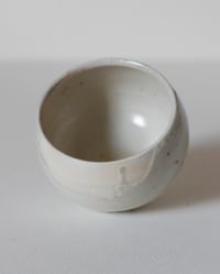 Image 3 of B - Porcelain Reduction Fired Shino Circle Cup