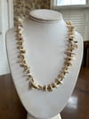 Mother of Pearl chip necklace