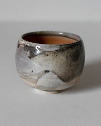 Image 2 of I - Porcelain Reduction Fired Shino Circle Cup