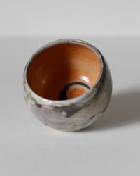 Image 3 of I - Porcelain Reduction Fired Shino Circle Cup