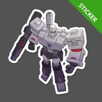 Image 1 of Megatron Chroma 5" Sticker