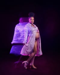 Image 5 of Josephine sequin trench Coat