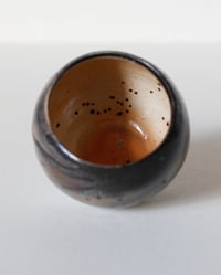 Image 3 of M - Porcelain Reduction Fired Shino Circle Cup