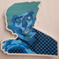 Image 1 of "Zuggy Roach Card" - Sticker