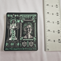 Image 2 of "Only Believers in Death Will Die" - Sticker