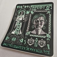 Image 1 of "Only Believers in Death Will Die" - Sticker