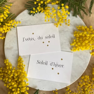 Image of CARTE SOLEIL