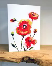 Californian Poppy Greeting Card