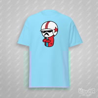 Image 1 of STUNT DOUBLE - BLUE - T-SHIRT