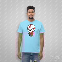 Image 4 of STUNT DOUBLE - BLUE - T-SHIRT