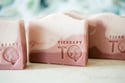 Pink Layered Gradient Flower Spring Fresh Clean Floral Vegan Soap Bar| Scent: Honeysuckle + Jasmine 