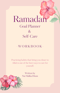 #BMGFly Ramadan Goal Planner & Self-Care Workbook