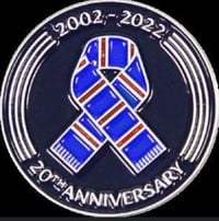 Image 2 of Rangers FC "20 Years Of Charity" Pins